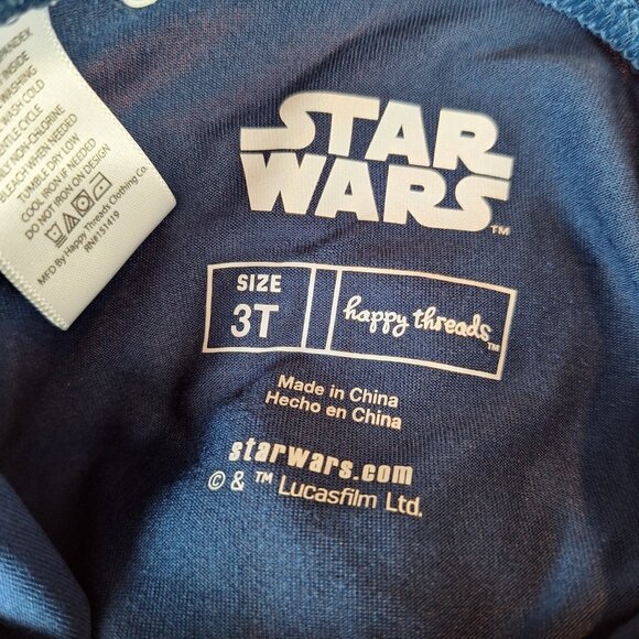 Licensed Star Wars "The Force is‎ Strong" Girl Set Toddler Hoodie Legging 3T - Picture 5 of 9